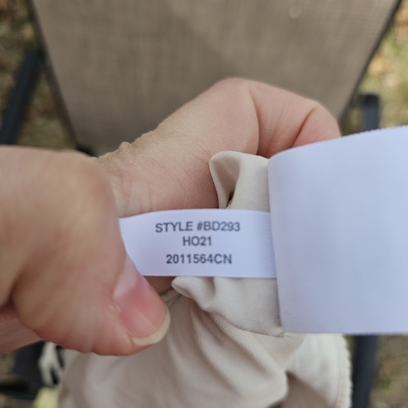 J. Crew Nalya tapered-leg Italian corduroy pants ivory size 8 - Picture 9 of 9